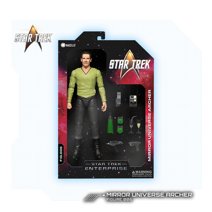 Mirror Universe Archer Action Figure - Star Trek: Enterprise
