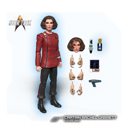 Captain Rachel Garrett Action Figure - Star Trek: The Next Generation