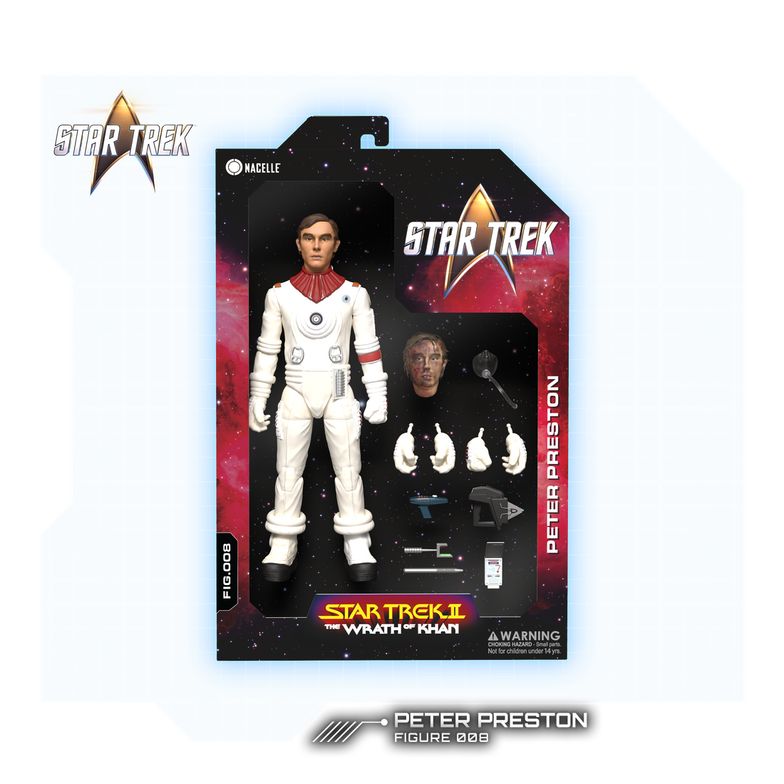 Peter Preston Figure - Star Trek II: The Wrath of Khan