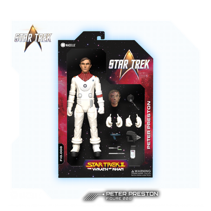 Peter Preston Figure - Star Trek II: The Wrath of Khan