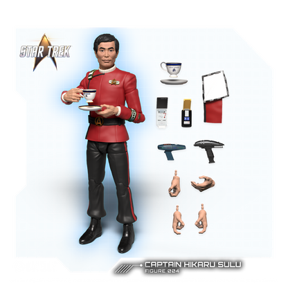 Captain Hikaru Sulu Action Figure - Star Trek: The Undiscovered Country