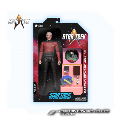 Captain Edward Jellico Action Figure - Star Trek: The Next Generation