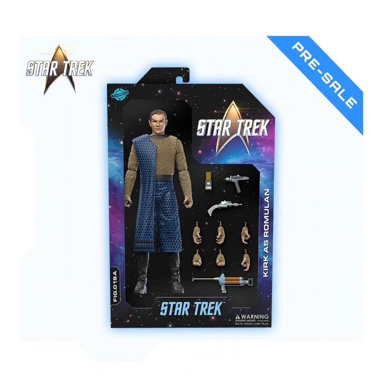PRE-ORDER: Kirk as Romulan Action Figure - Star Trek: The Original Series