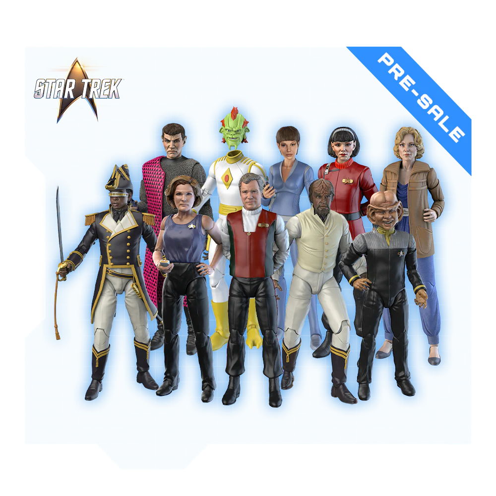 PRE-ORDER: Star Trek Action Figures - Wave 2 Bundle - SAVE £19.05