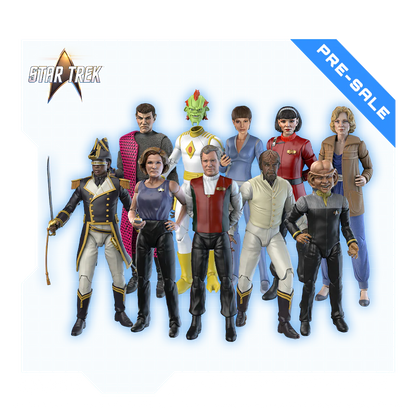 PRE-ORDER: Star Trek Action Figures - Wave 2 Bundle - SAVE £19.05