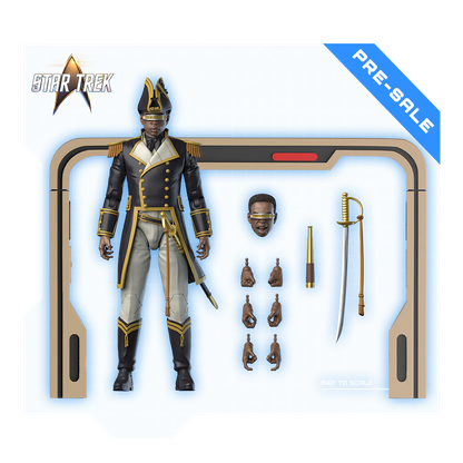 PRE-ORDER: Geordi La Forge (Sailor Uniform) Action Figure (Wave #2) - Star Trek: Generations