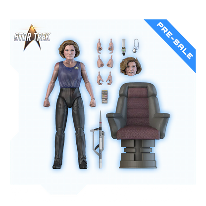 PRE-ORDER: Captain Kathryn Janeway "Year of Hell" Action Figure - Star Trek: Voyager