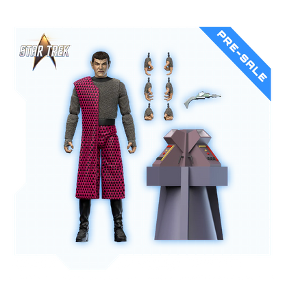 PRE-ORDER: Romulan Commander (Balance of Terror) Action Figure (Wave #2) - Star Trek: The Original Series