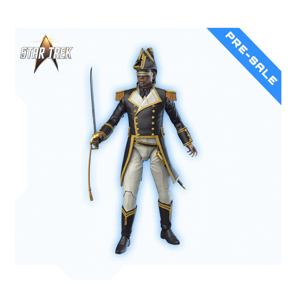 PRE-ORDER: Geordi La Forge (Sailor Uniform) Action Figure (Wave #2) - Star Trek: Generations