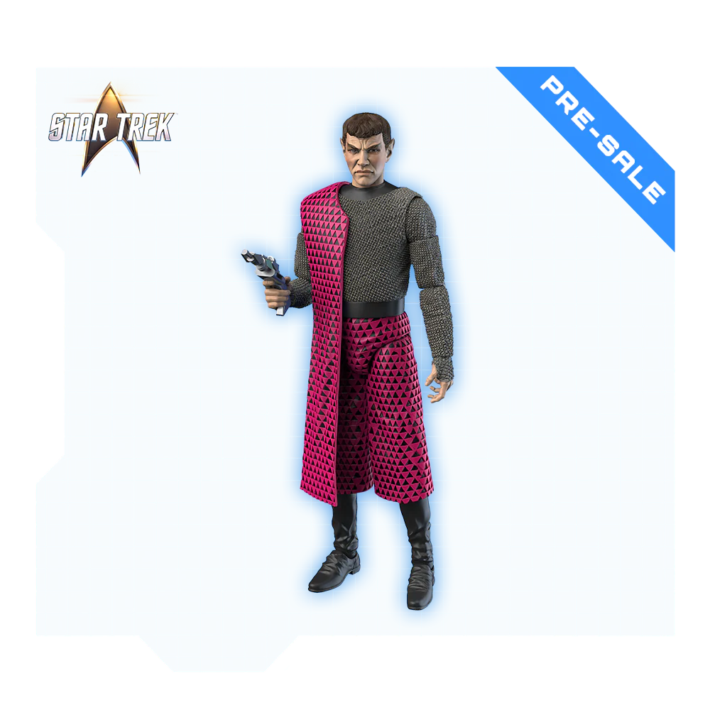 PRE-ORDER: Romulan Commander (Balance of Terror) Action Figure (Wave #2) - Star Trek: The Original Series