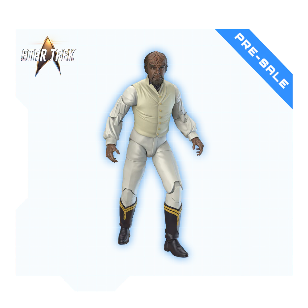 PRE-ORDER: Worf (Sailor Uniform) Action Figure (Wave #2) - Star Trek: Generations