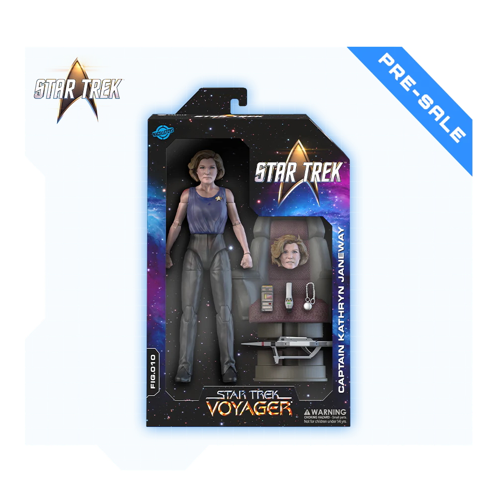 PRE-ORDER: Captain Kathryn Janeway "Year of Hell" Action Figure - Star Trek: Voyager