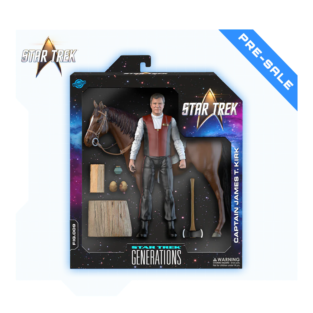 PRE-ORDER: Captain James T. Kirk Action Figure (Wave #2) - Star Trek: Generations