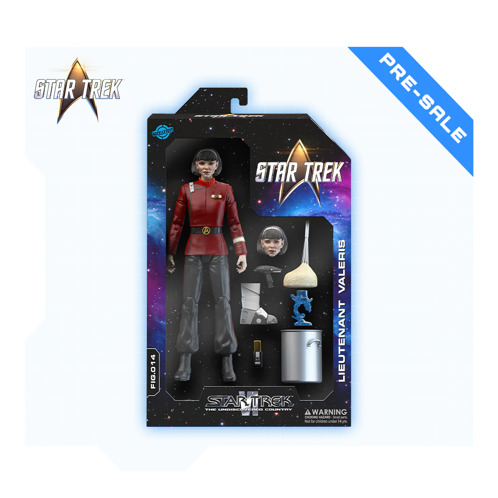 PRE-ORDER: Lieutenant Valeris Action Figure (Wave #2) - Star Trek VI: The Undiscovered Country