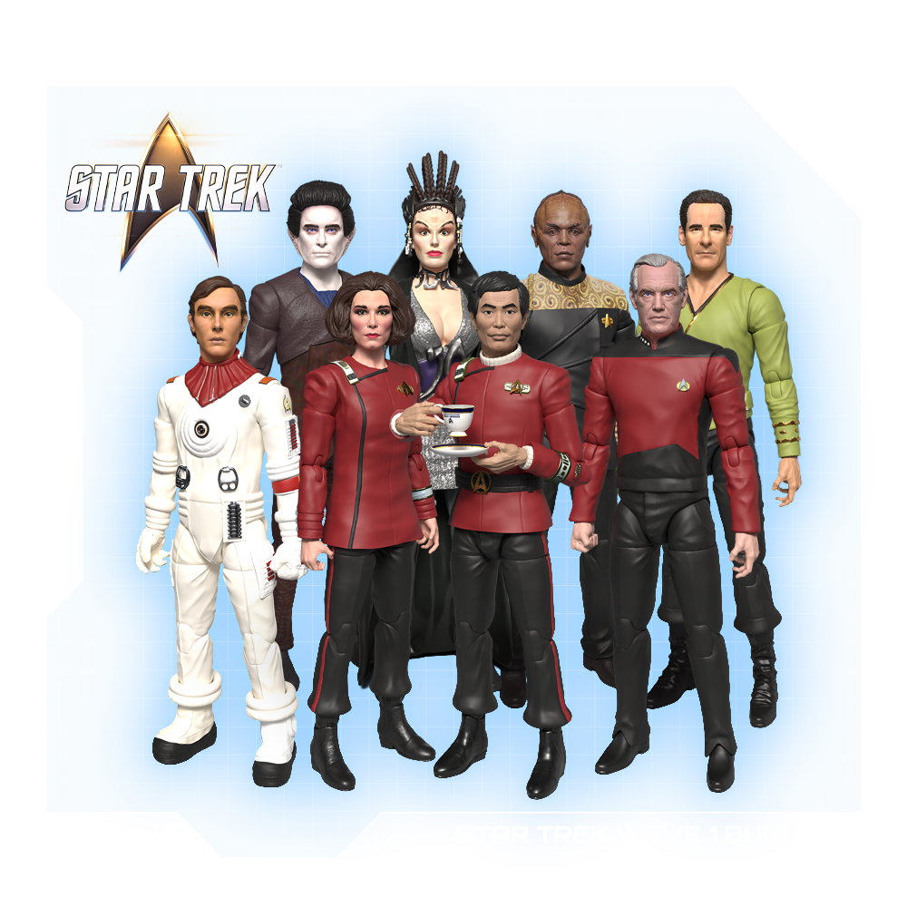 Star Trek Action Figures - Wave 1 Bundle - SAVE £16.65