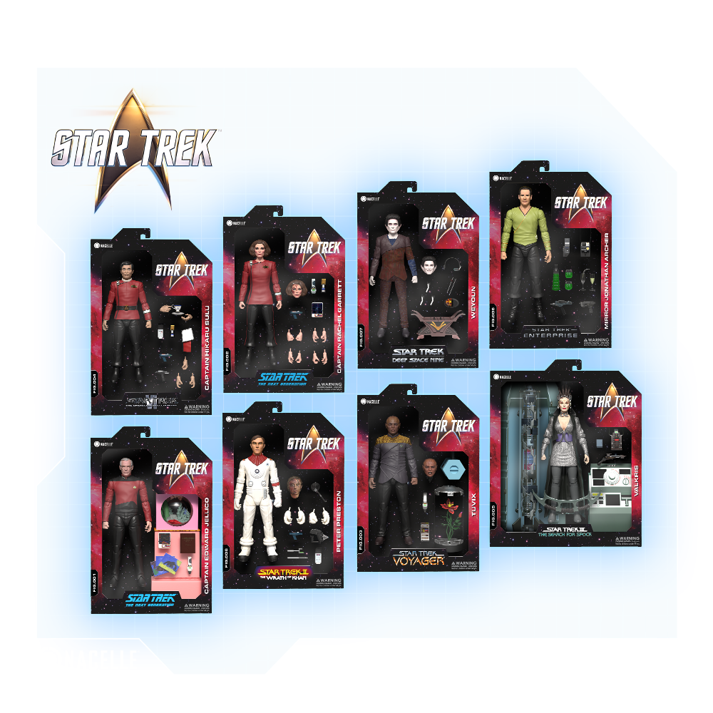Star Trek Action Figures - Wave 1 Bundle - SAVE £16.65