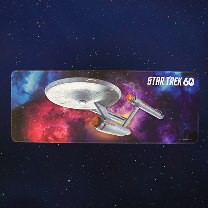 Star Trek 60th - USS Enterprise 1701 Large Gaming Mouse Pad