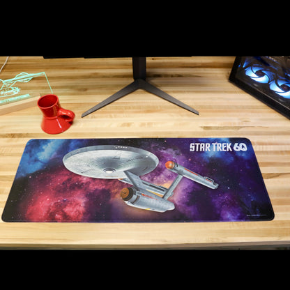 Star Trek 60th - USS Enterprise 1701 Large Gaming Mouse Pad